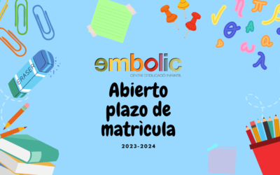 Matricula abierta alumn@s de 0 a 3 años